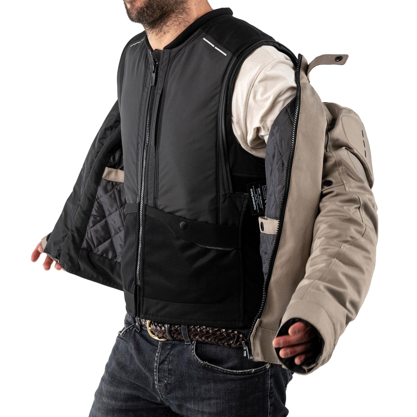 Tucano Urbano Airscud Airbag (Gilet - Jacket - Mesh) - In&Motion System