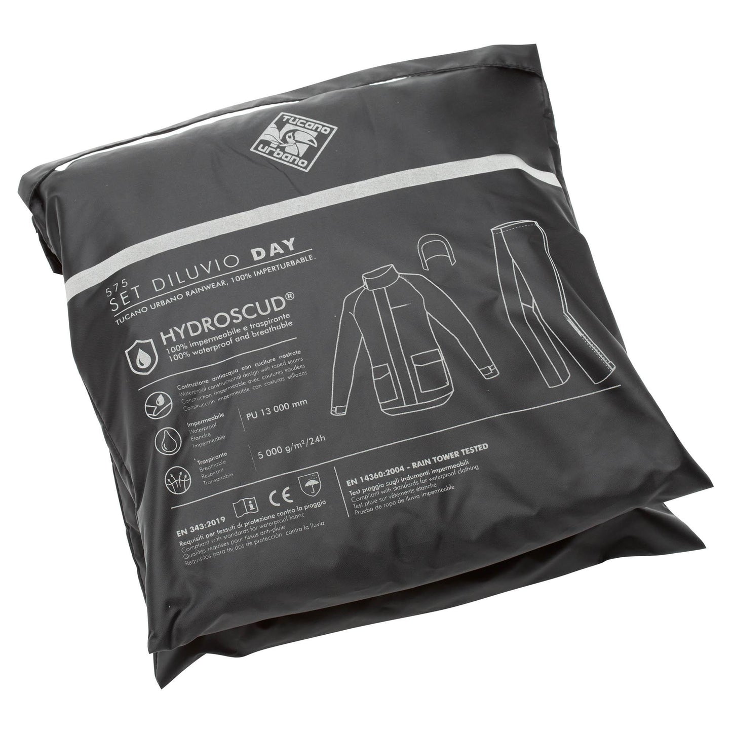 Set Antipioggia Impermeabile Tucano Urbano Diluvio Day Hydroscud® (Giacca + Pantalone)