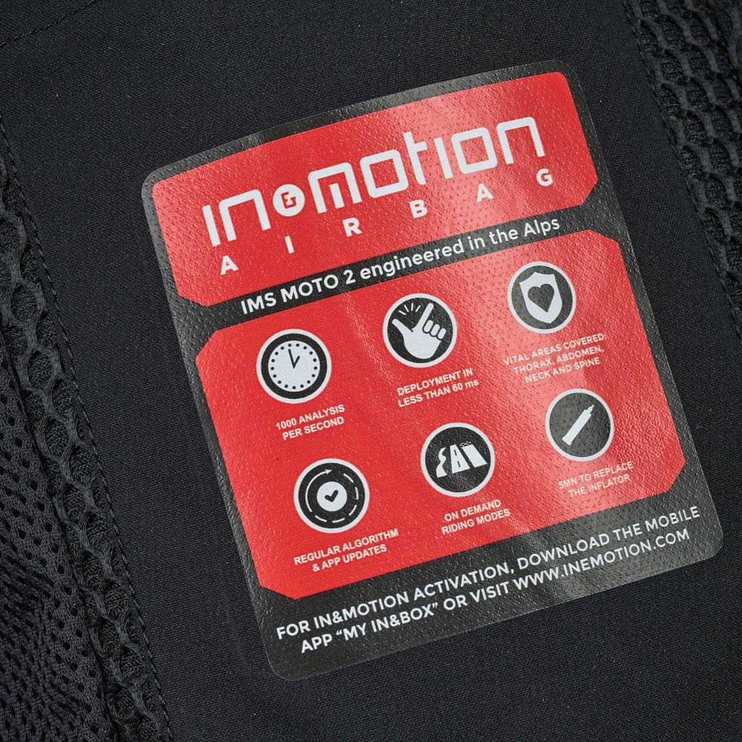 Tucano Urbano Airscud Airbag (Gilet - Jacket - Mesh) - In&Motion System