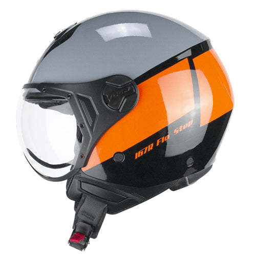 Casco Jet CGM 167R Flo Step VISIERA SAGOMATA