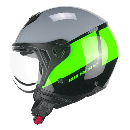 Casco Jet CGM 167R Flo Step VISIERA SAGOMATA