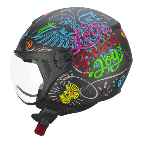 Casco Jet CGM 167S Flo Joy VISIERA SAGOMATA