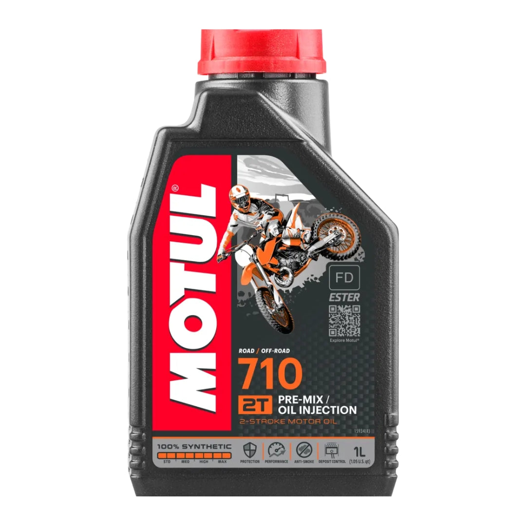 Olio Motore Motul 710 2T 100% Sintetico