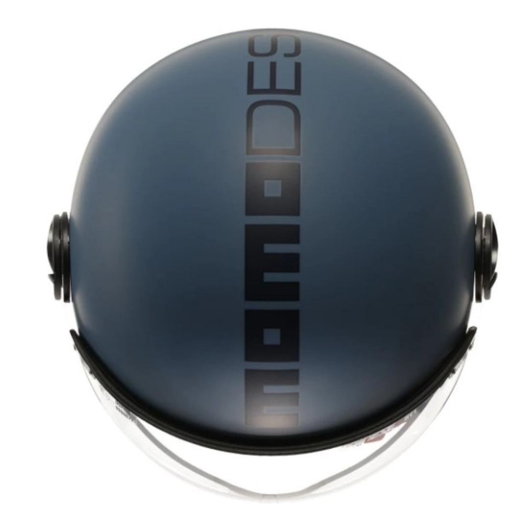 Casco Jet MomoDesign FGTR Classic Mono - Blu/Blu - E2206