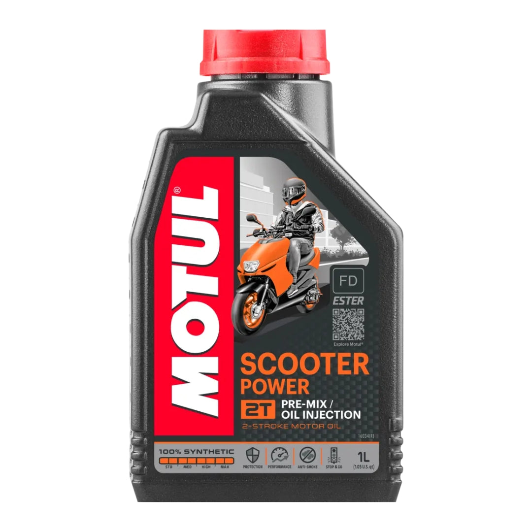 Olio Motore Motul Scooter Power 2T 100% Sintetico