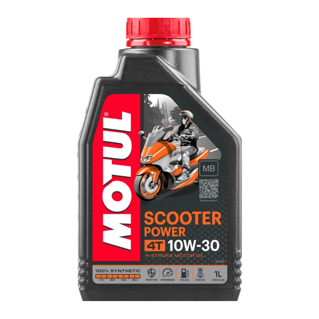 Olio Motore Motul Scooter Power 10W-30 MB 4T 100% Sintetico