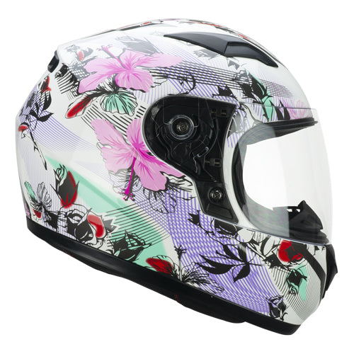 Casco Integrale Bambini CGM 265S Music Bianco Rosa