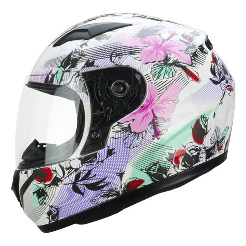 Casco Integrale Bambini CGM 265S Music Bianco Rosa