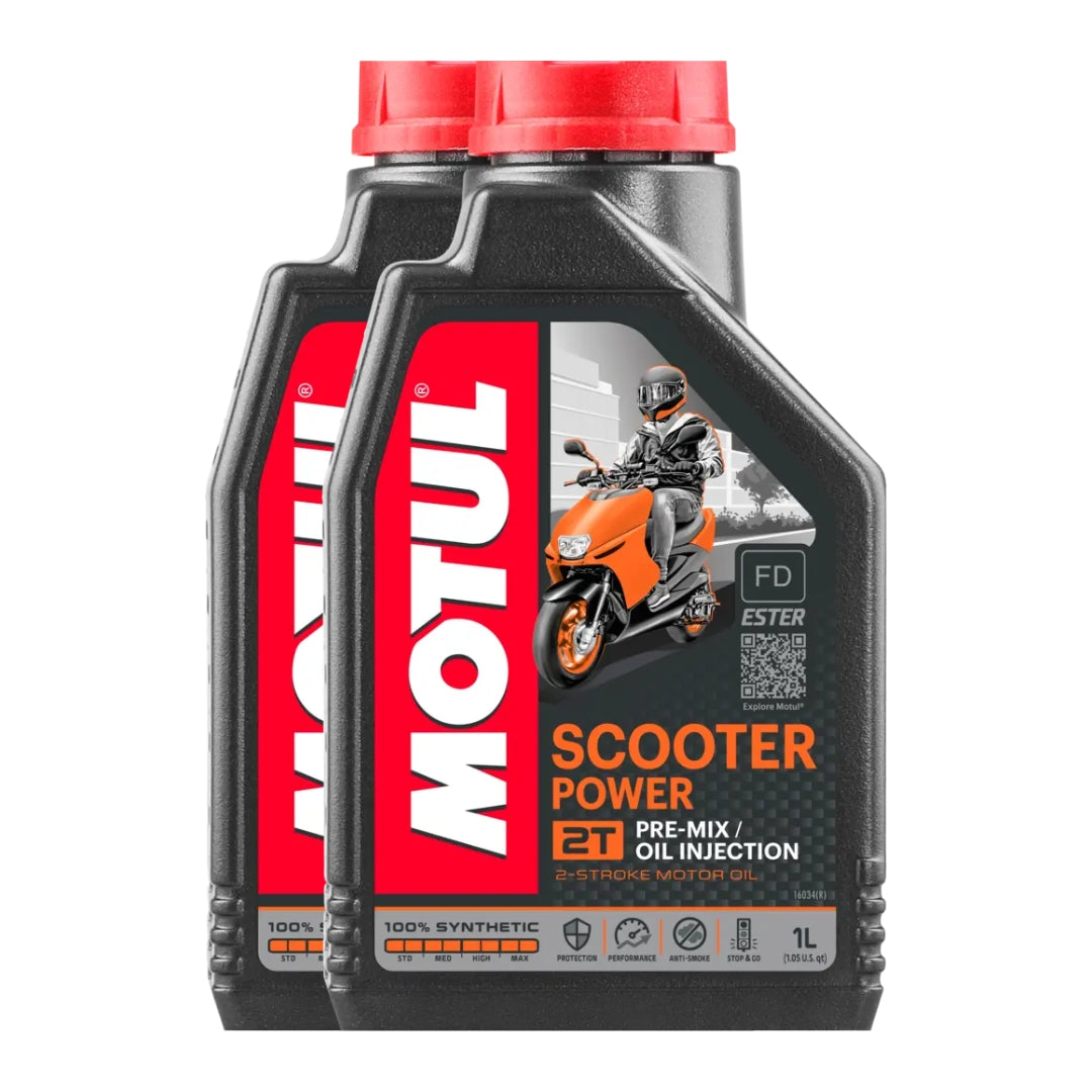 Olio Motore Motul Scooter Power 2T 100% Sintetico