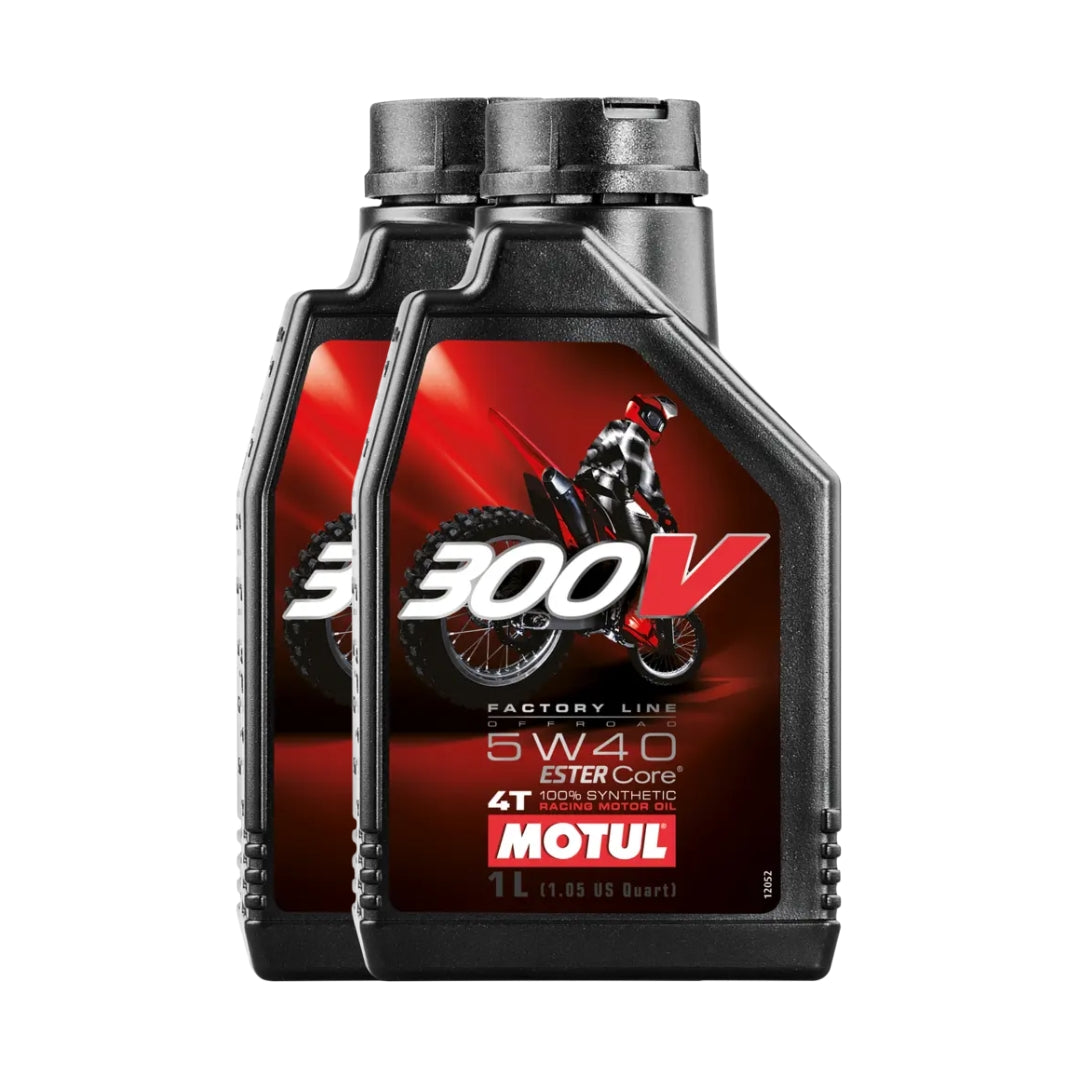 Olio Motore Motul 300V Factory Line Off Road 4T 100% Sintetico