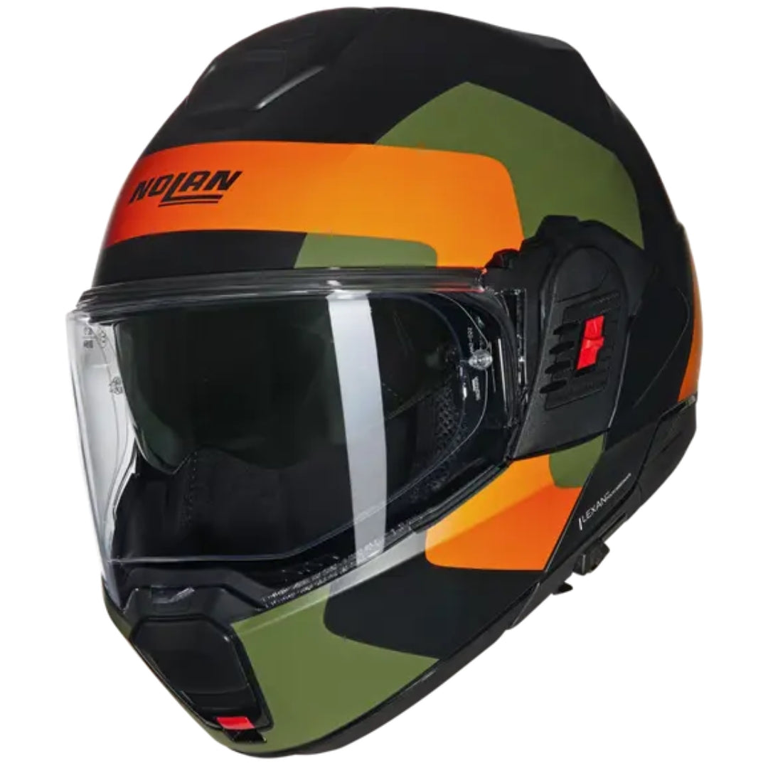 Casco Modulare Flip Back Nolan N120-1 Omocromo
