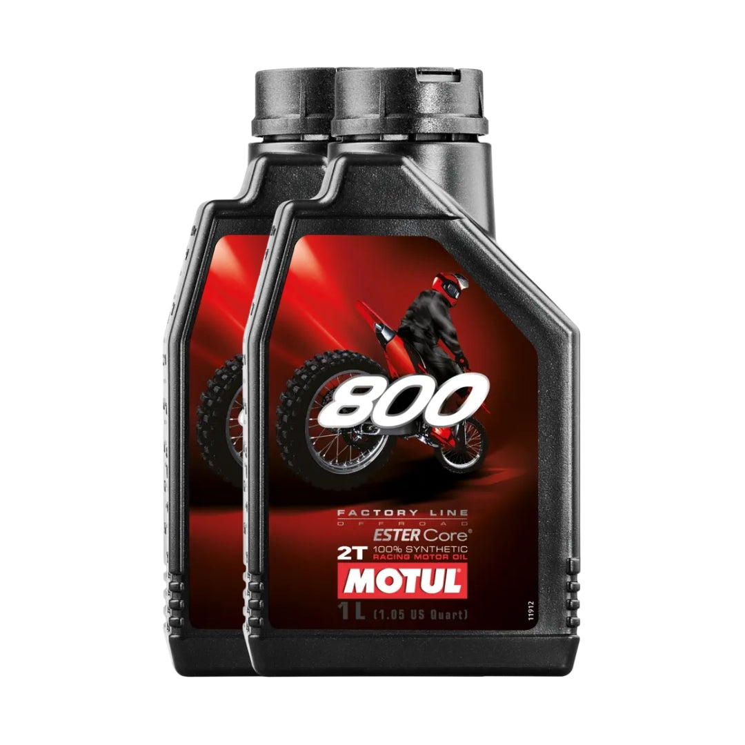 Olio Motore Motul 800 Factory Line Off Road 2T 100% Sintetico