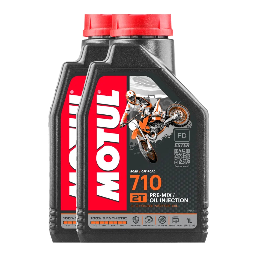 Olio Motore Motul 710 2T 100% Sintetico