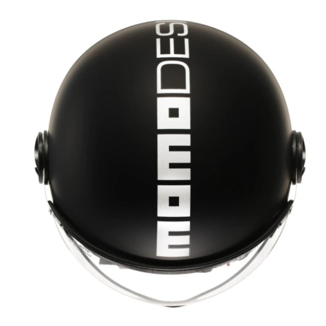 Casco Jet MomoDesign FGTR Classic Mono - Nero Opaco/Bianco - E2206