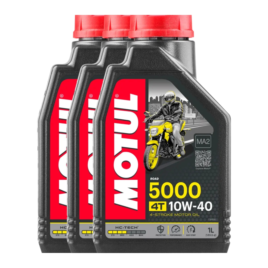 Olio Motore Motul 5000 10W-40 4T Semi-Sintetico