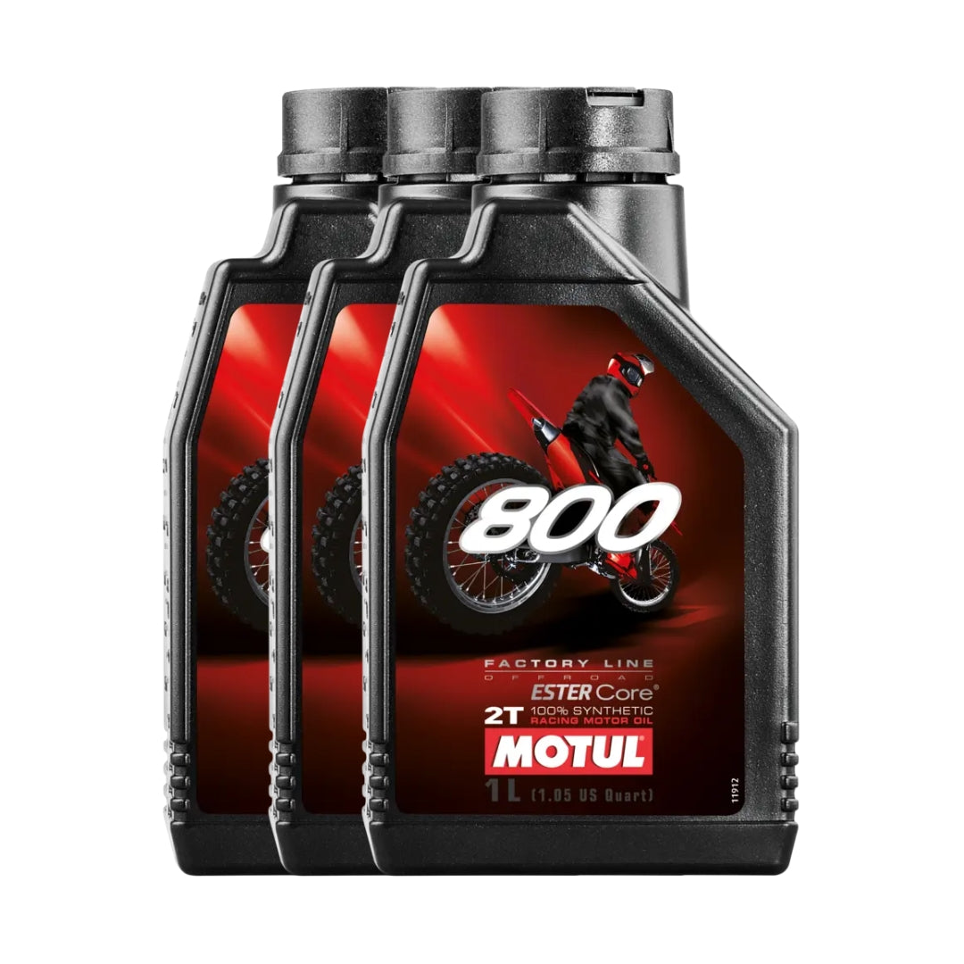 Olio Motore Motul 800 Factory Line Off Road 2T 100% Sintetico