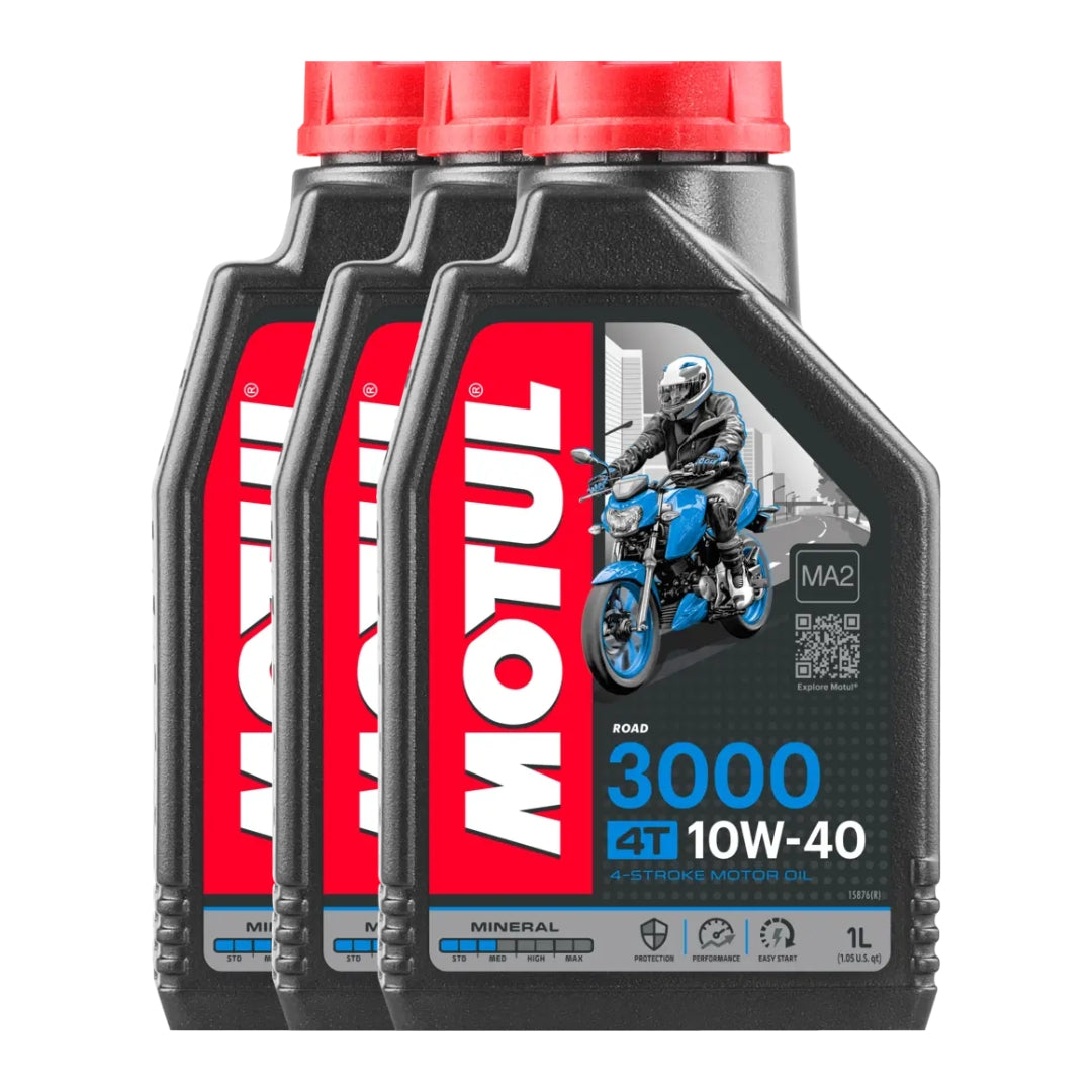 Olio Motore Motul 3000 4T Minerale