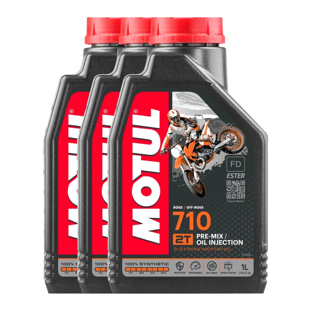 Olio Motore Motul 710 2T 100% Sintetico