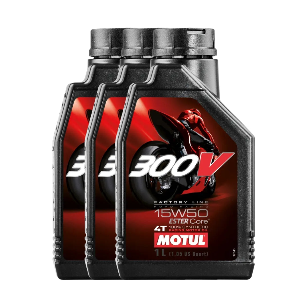 Olio Motore Motul 300V Factory Line Road 4T 100% Sintetico