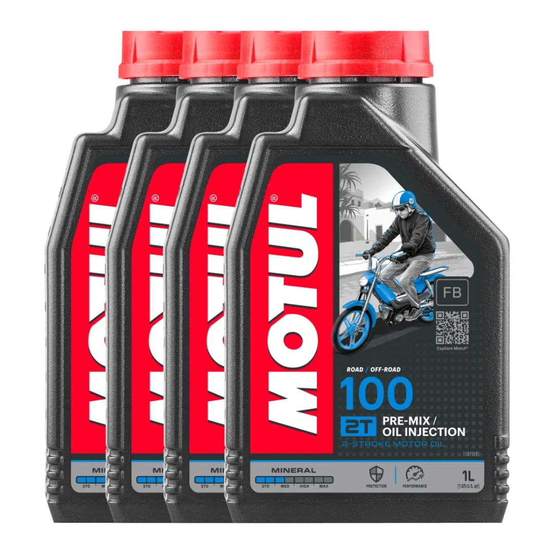 Olio Motore Motul 100 2T Minerale