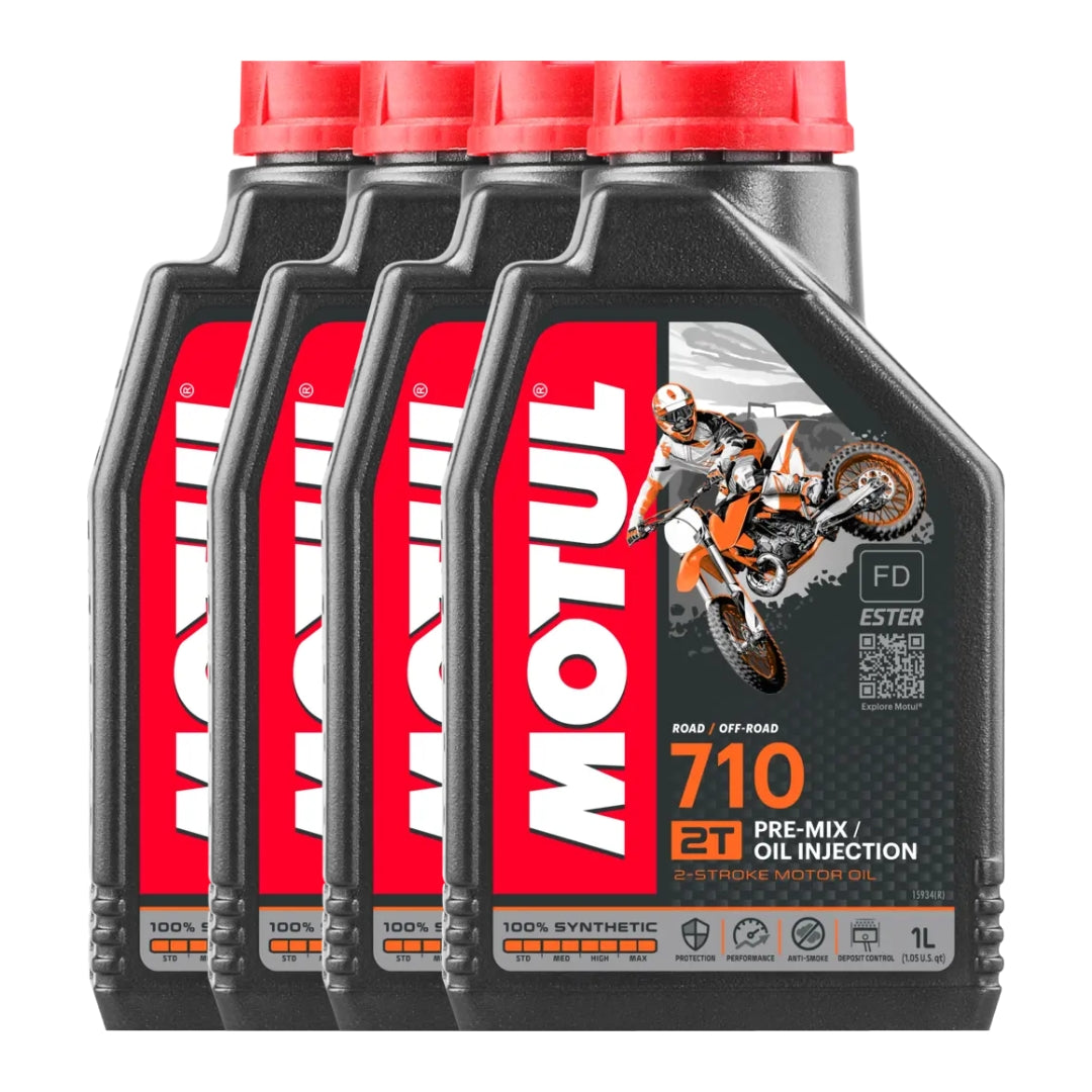 Olio Motore Motul 710 2T 100% Sintetico
