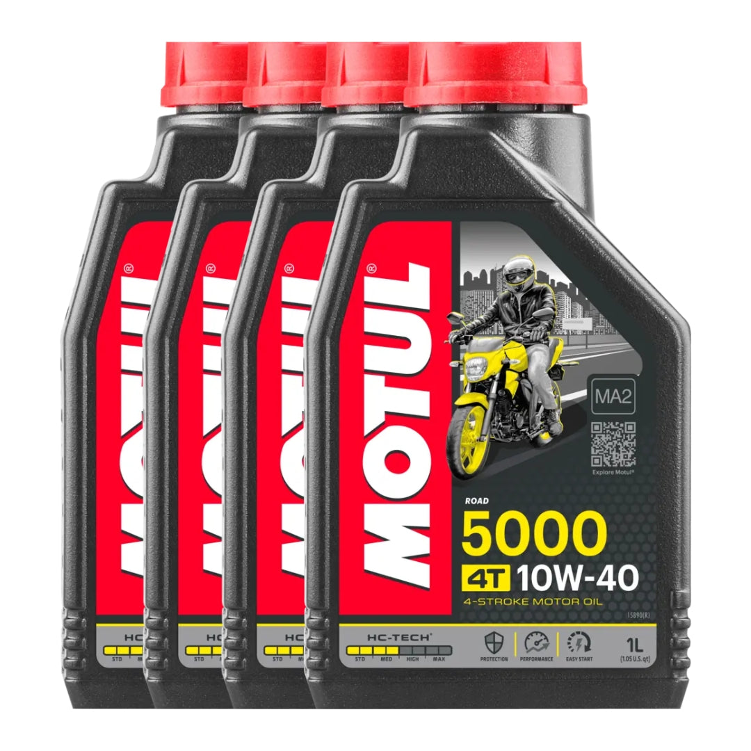 Olio Motore Motul 5000 10W-40 4T Semi-Sintetico