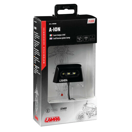 Luce Targa Lampa A-Ion 3 Led SMD 12V