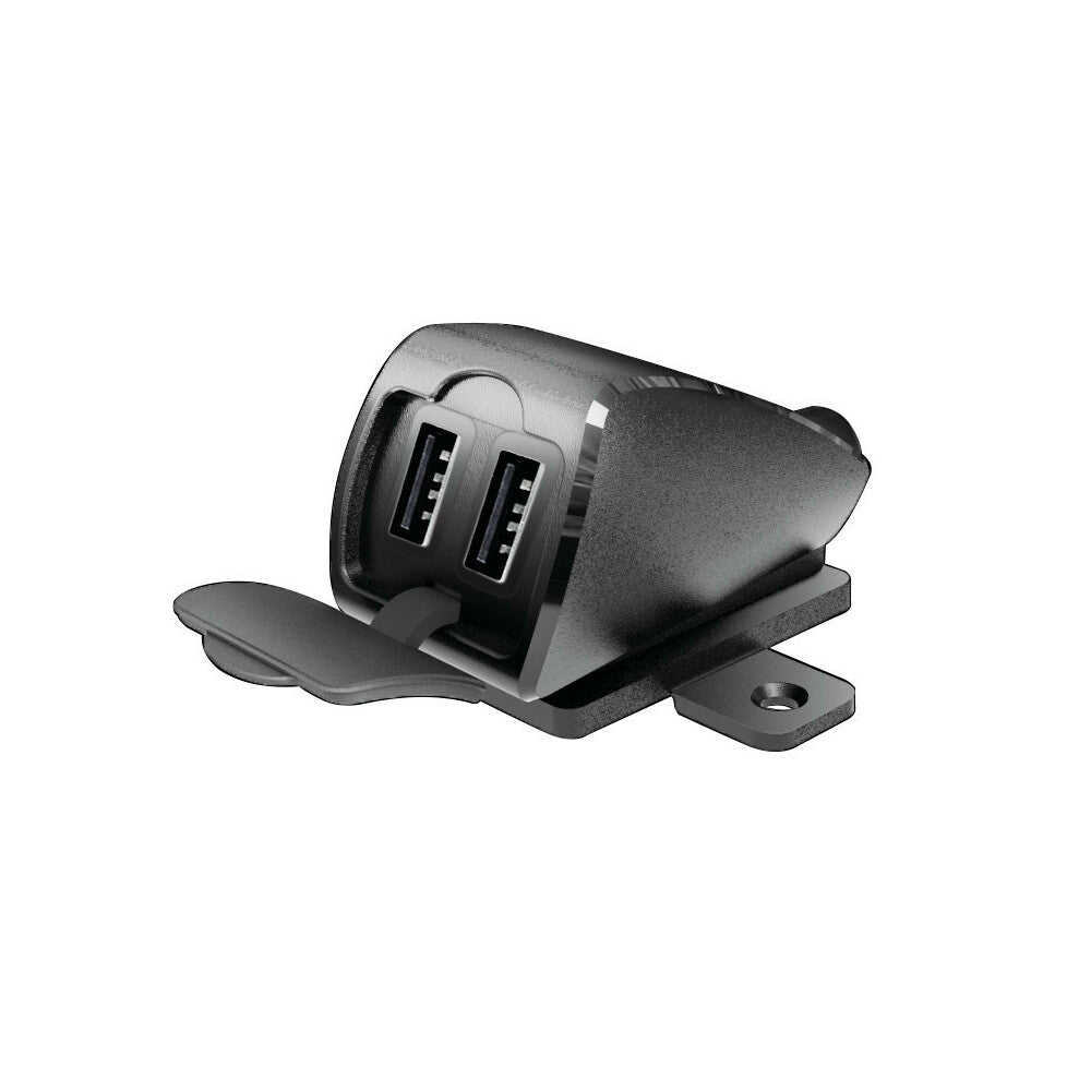 Caricatore USB Doppia Porta Fast Charge Attacco a Vite o Adesivo