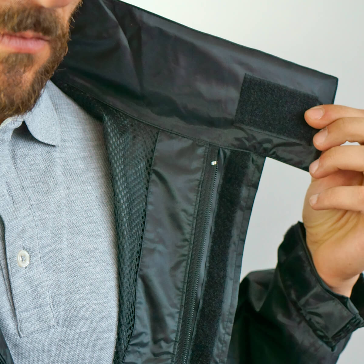 Set Antipioggia Impermeabile (Giacca + Pantalone)