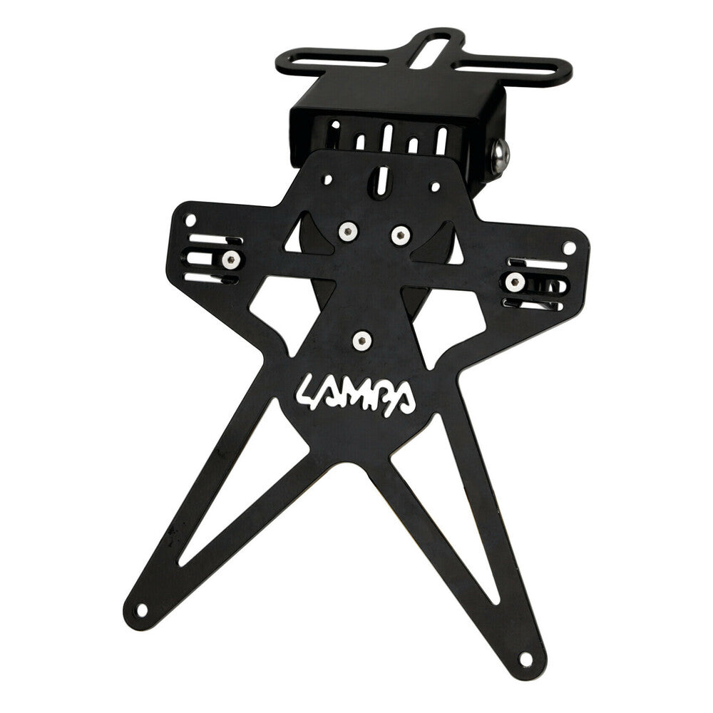 Portatarga Lampa Aero-X Evo 7 Completamente Regolabile in Alluminio