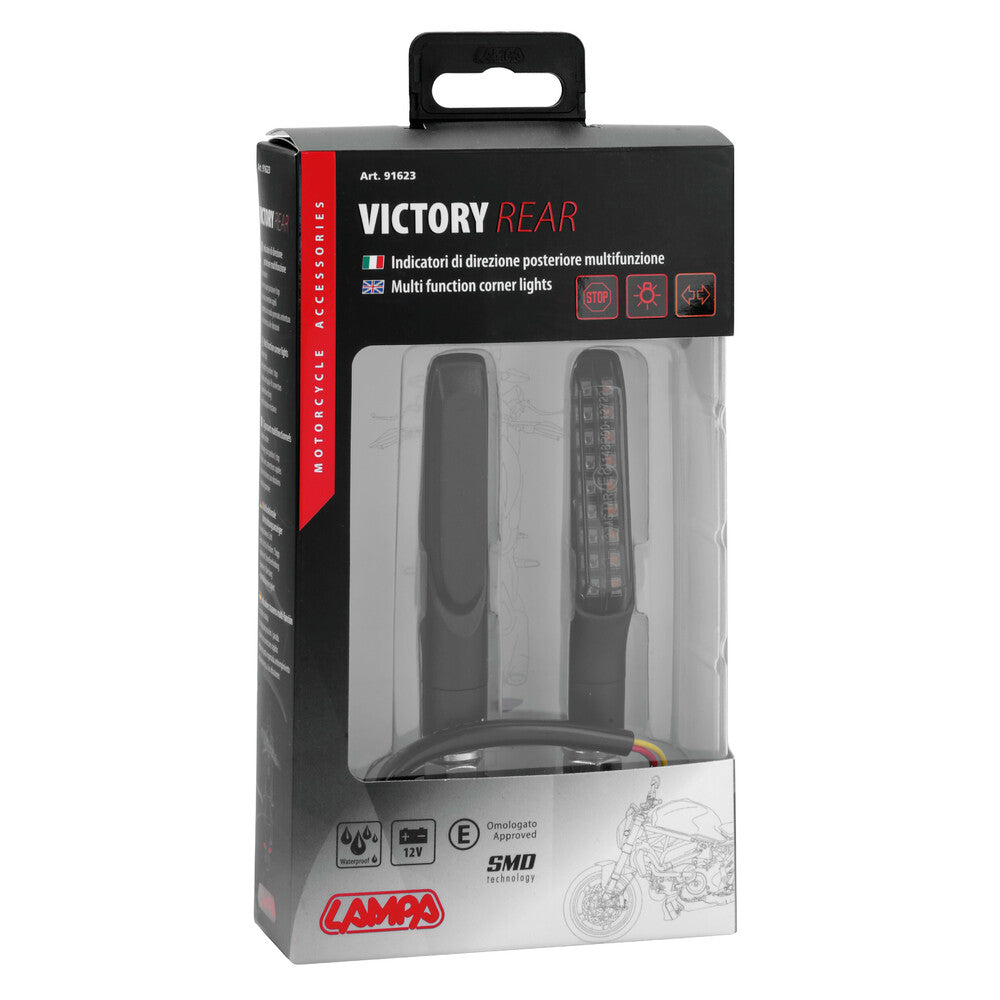 Pair of 12V Led Direction Indicators - Victory
