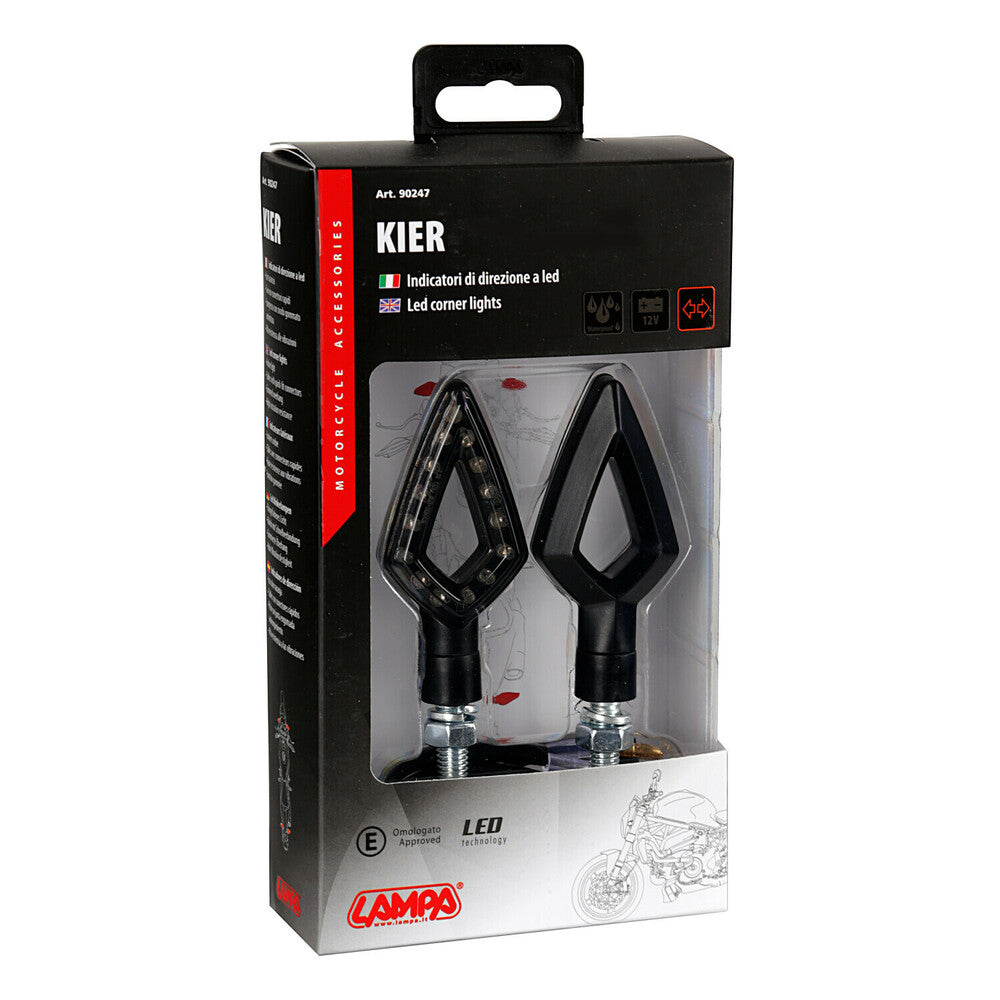 Pair of 12V Led Direction Indicators - Kier