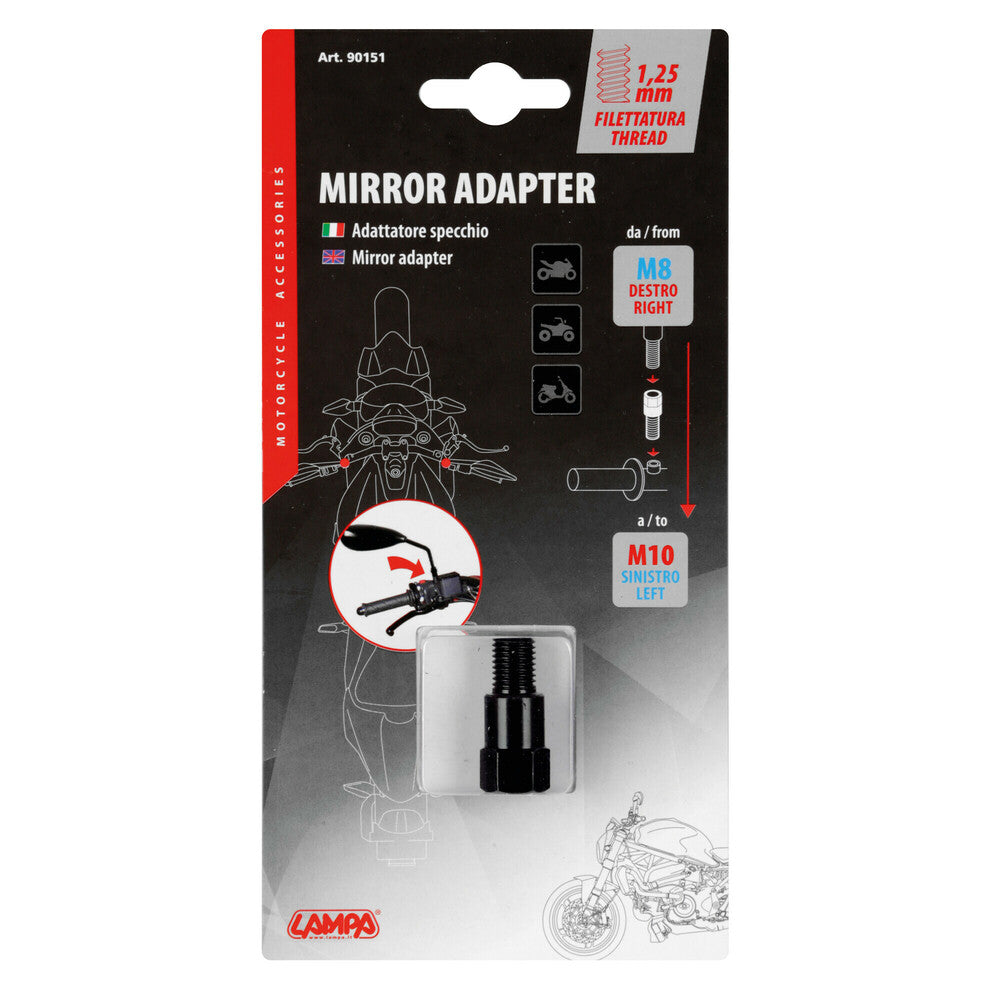 Motorcycle/Scooter Mirror Adapter