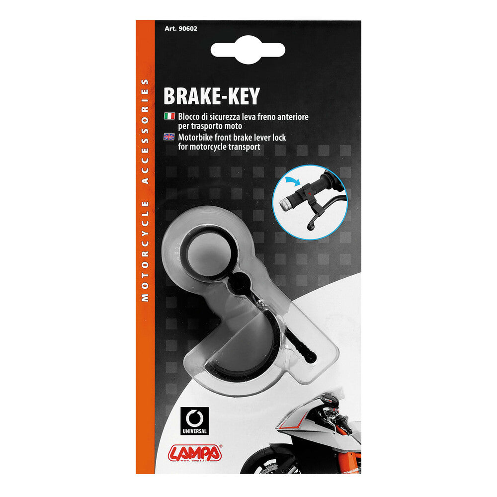 Safety lock for brake lever