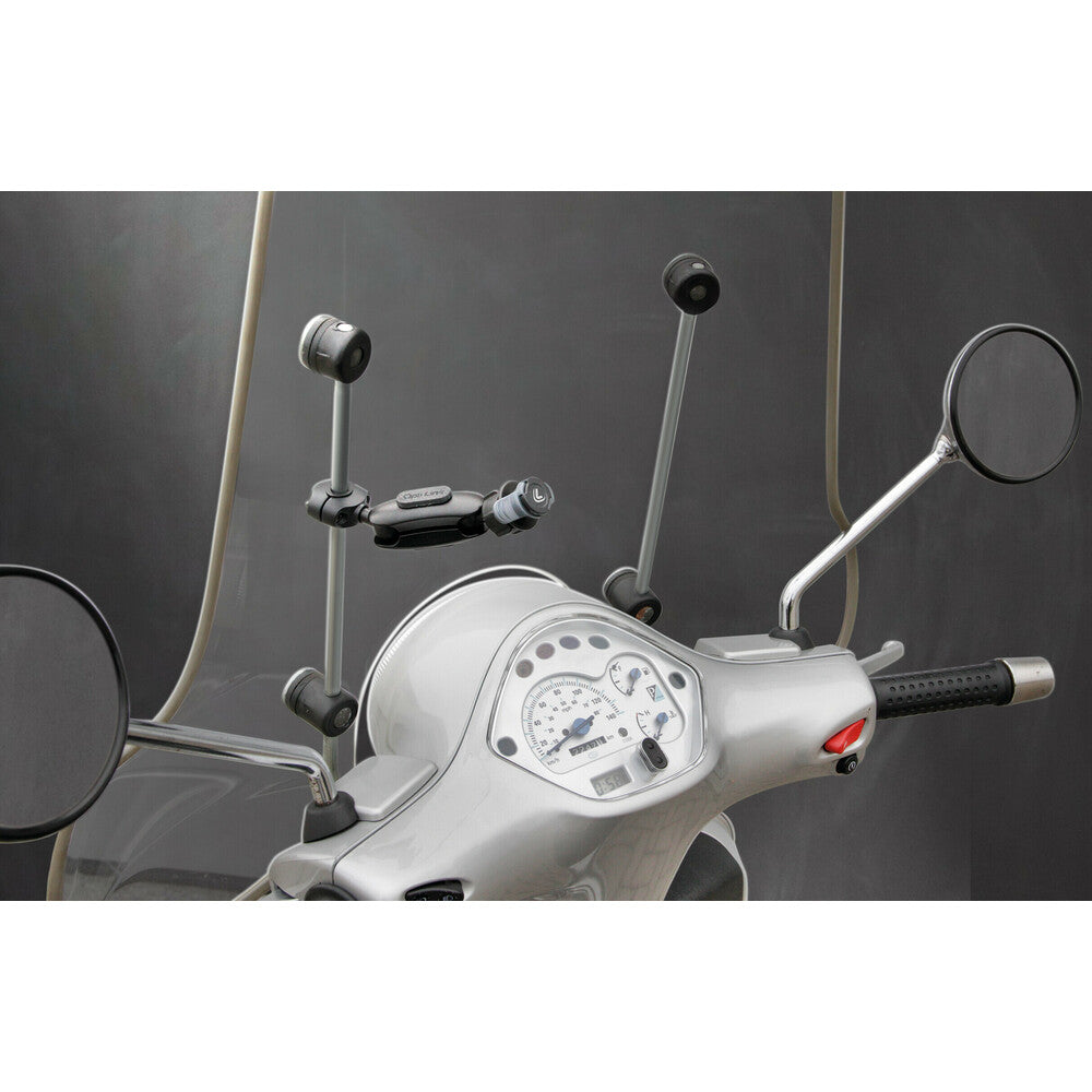 Supporto Portatelefono Con Attacco Specchietto e Traversina - Titan Bar Orbit
