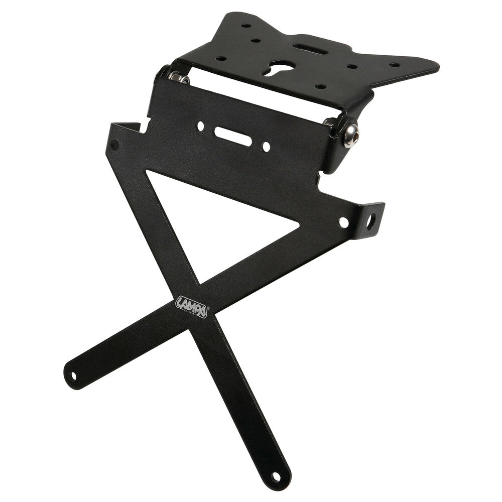 Portatarga Lampa X-Plate Regolabile in Alluminio