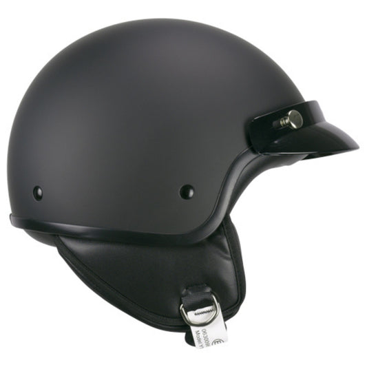 Casco Jet SKA-P 1FHA Smart Mono Nero Opaco