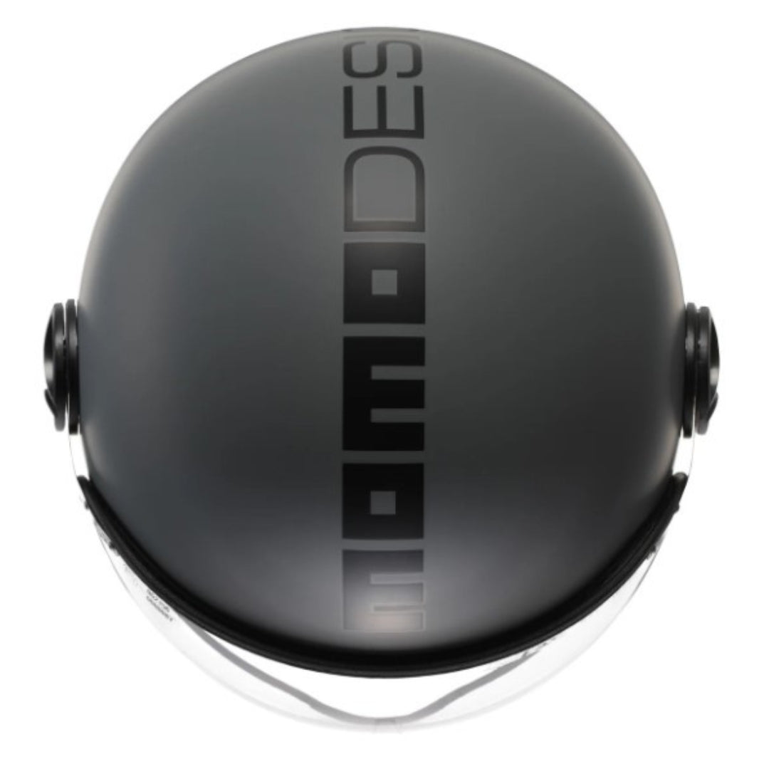 Casco Jet MomoDesign FGTR Classic - Grigio Opaco/Nero - E2206