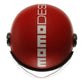 Casco Jet MomoDesign FGTR Classic Candy - Rosso Opaco/Bianco - E2206