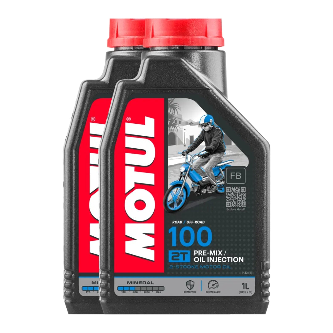 Olio Motore Motul 100 2T Minerale