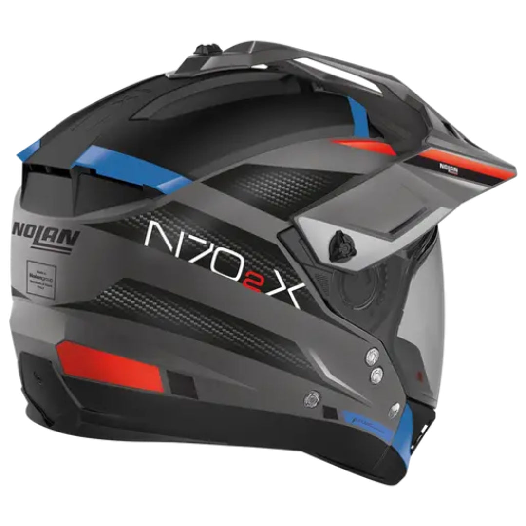 Casco Integrale Hybrid-Jet Nolan N70-2 X Earthquake N-COM