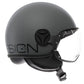 Casco Jet MomoDesign FGTR Classic - Grigio Opaco/Nero - E2206