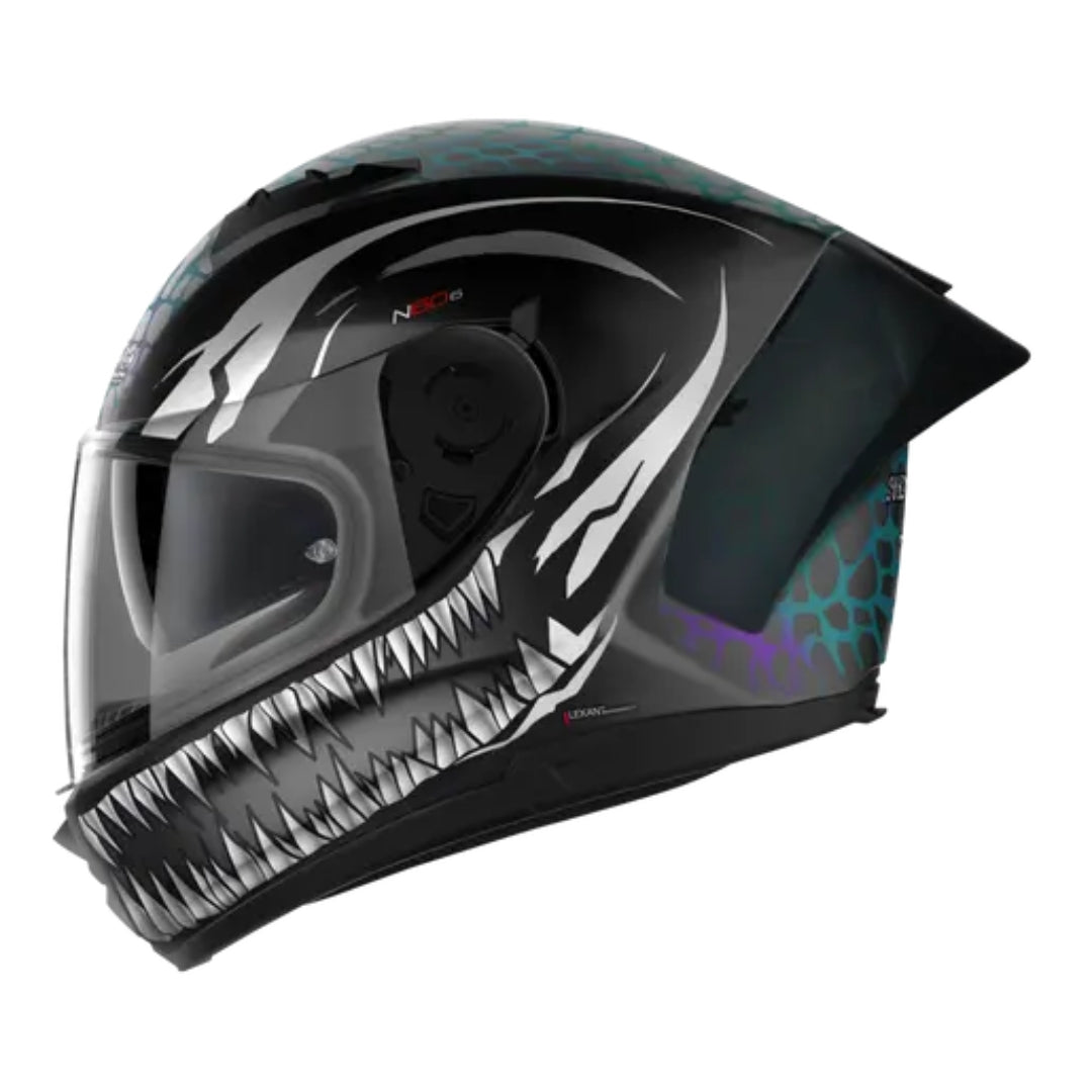 Casco Integrale Nolan N60-6 Sport Ravenous Flat Black