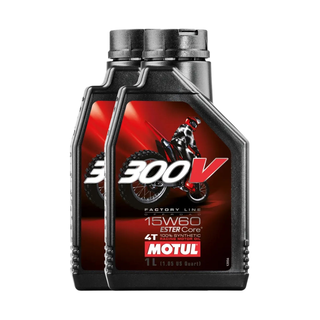 Olio Motore Motul 300V Factory Line Off Road 4T 100% Sintetico