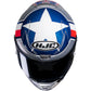 Casco Integrale HJC RPHA1 Ben Spies Silver Star