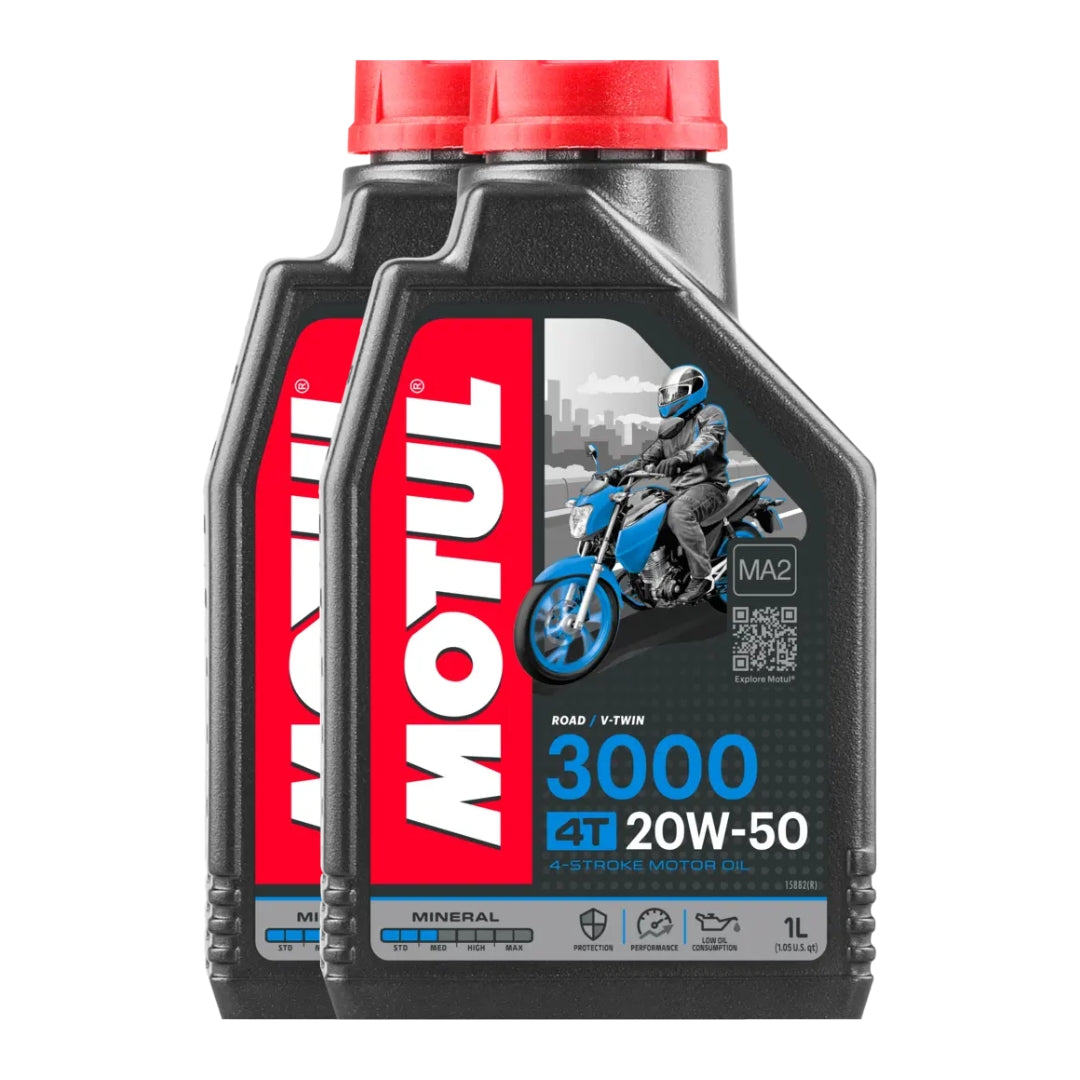 Olio Motore Motul 3000 4T Minerale