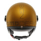 Casco Jet MomoDesign FGTR EVO Hip - Ocra Opaco/Texture Grigia - E2206