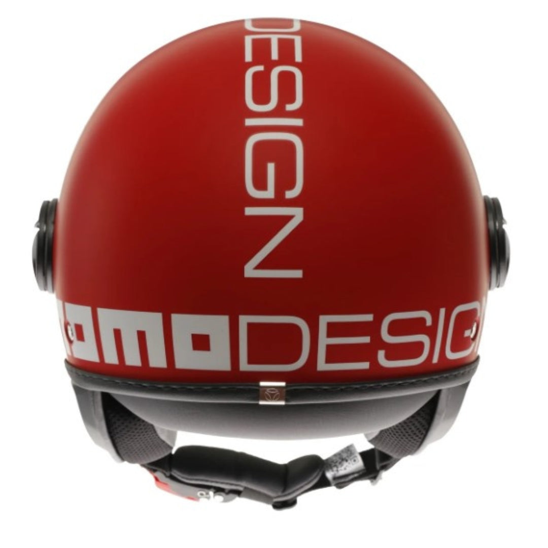 Casco Jet MomoDesign FGTR Classic Candy - Rosso Opaco/Bianco - E2206