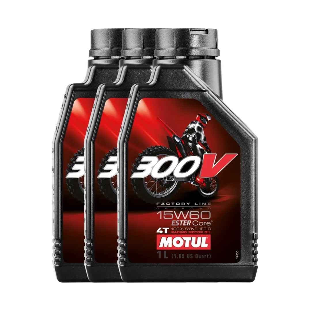 Olio Motore Motul 300V Factory Line Off Road 4T 100% Sintetico