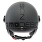 Casco Jet MomoDesign FGTR Classic Mono - Grigio Opaco/Nero - E2206